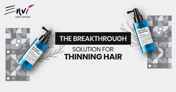 Aminexil Advanced By L’Oreal Professional The Breakthrough Solution For Thinning Hair