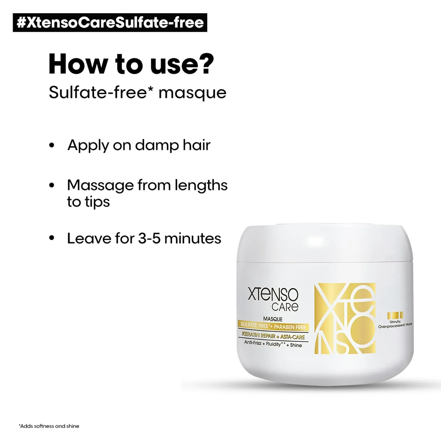 L'OREAL PROFESSIONNEL PARIS Xtenso Care Sulfate-Free* Masque