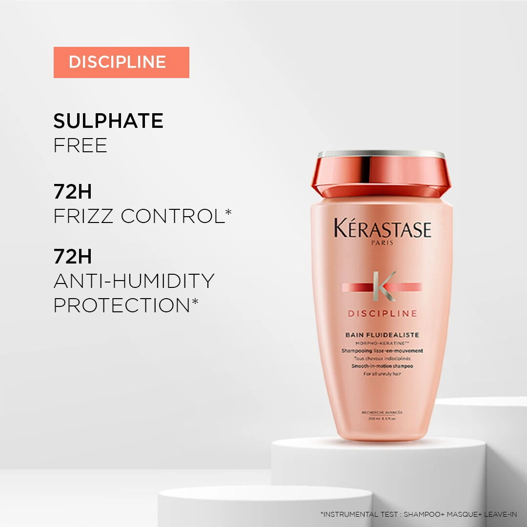 Kerastase Discipline – Bain Fluidealiste Gentle Shampoo(Sulfate – Free) 250ml-3